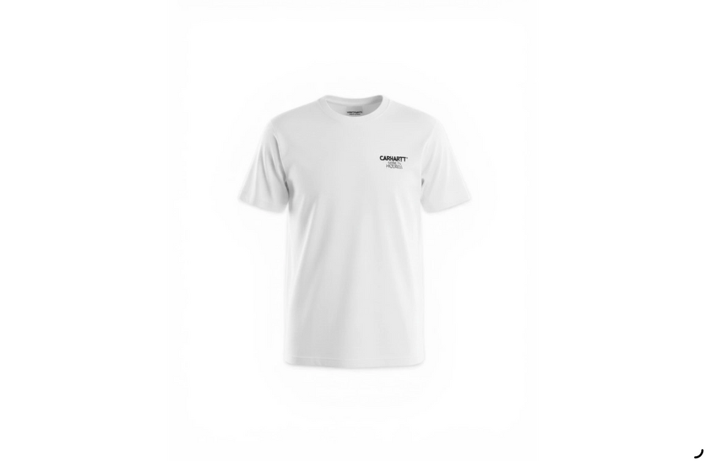 Carhartt WIP Men’s T Shirt Cotton Crew Neck Logo Tee Casual Streetwear S-XXL