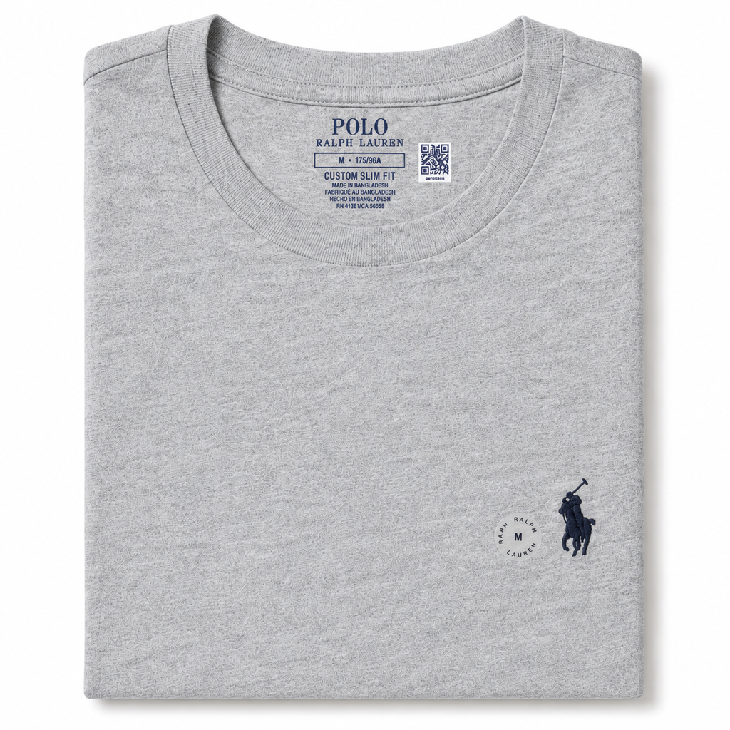 Polo Ralph Lauren Custom Slim Fit Jersey Crewneck T-Shirt 100% Authentic