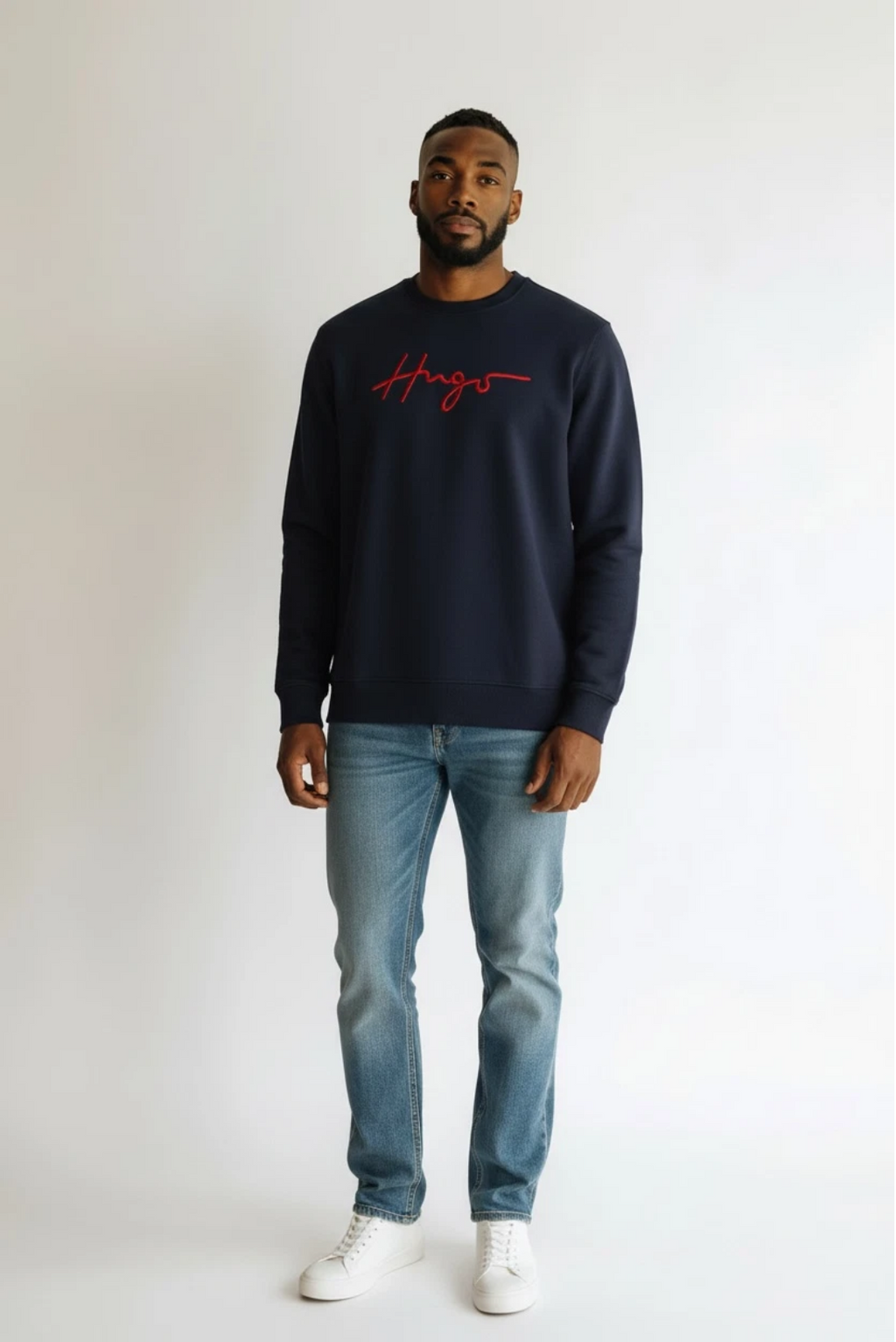 HUGO BOSS Mens Long Sleeve Crew Neck Sweatshirt All Sizes Available