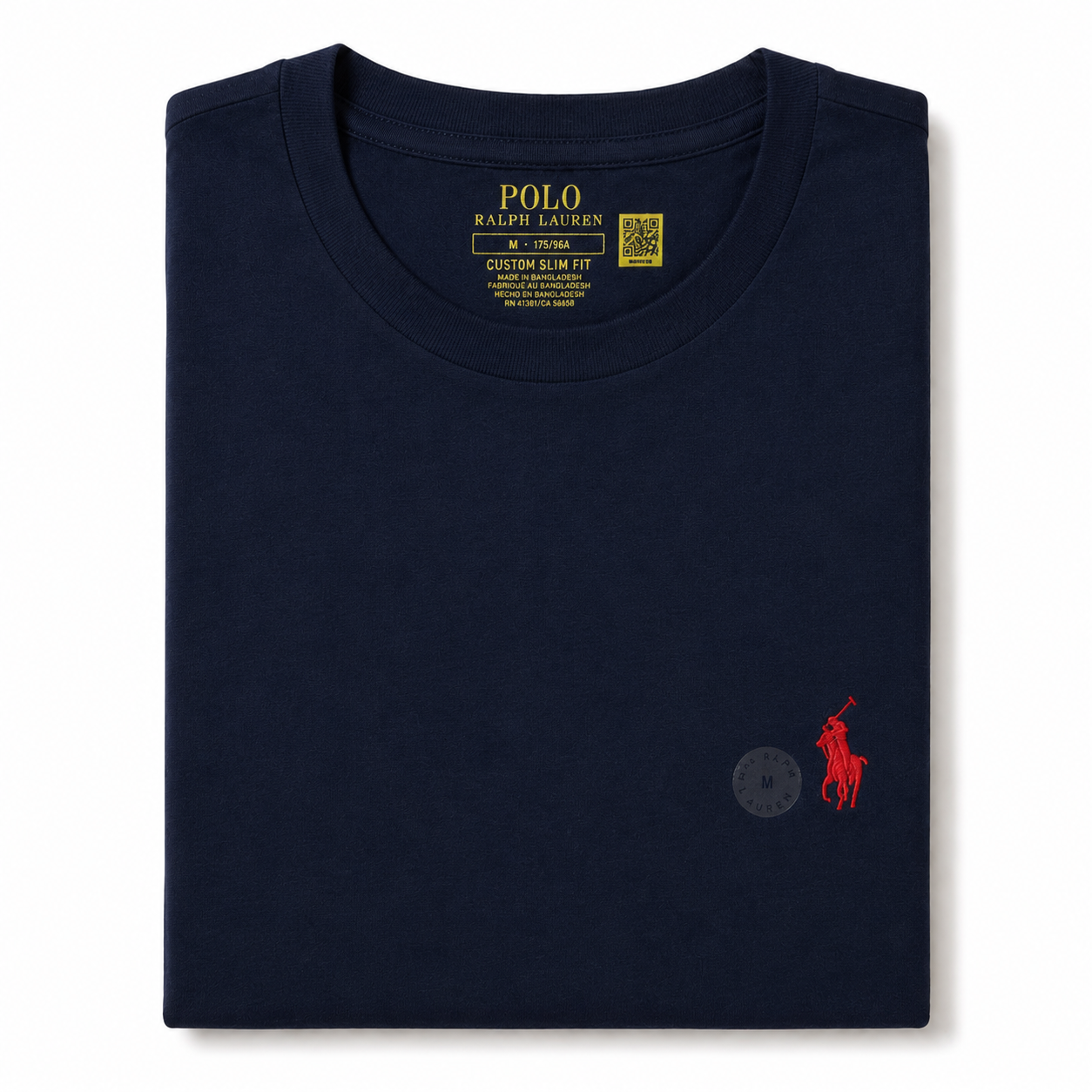Polo Ralph Lauren Custom Slim Fit Jersey Crewneck T-Shirt 100% Authentic