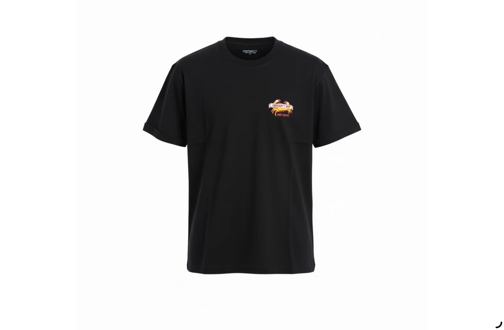 Carhartt WIP Men’s T Shirt Cotton Crew Neck Logo Tee Casual Streetwear S-XXL