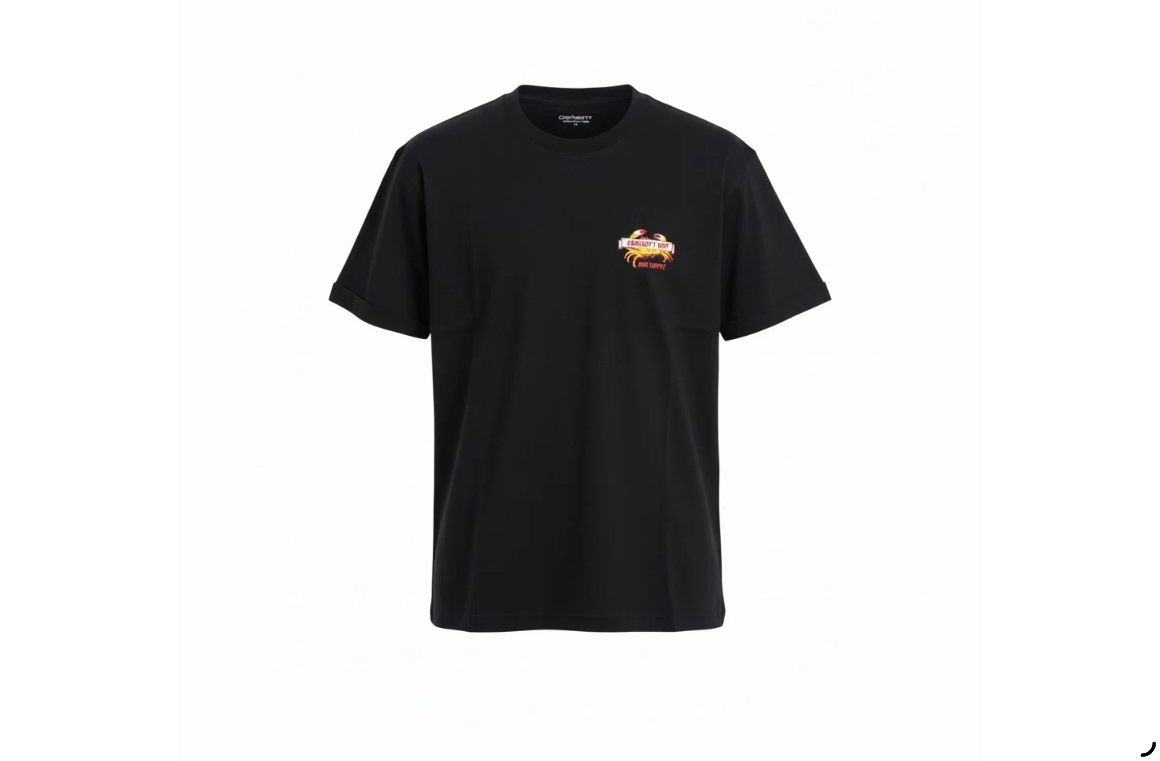 Carhartt WIP Men’s T Shirt Cotton Crew Neck Logo Tee Casual Streetwear S-XXL