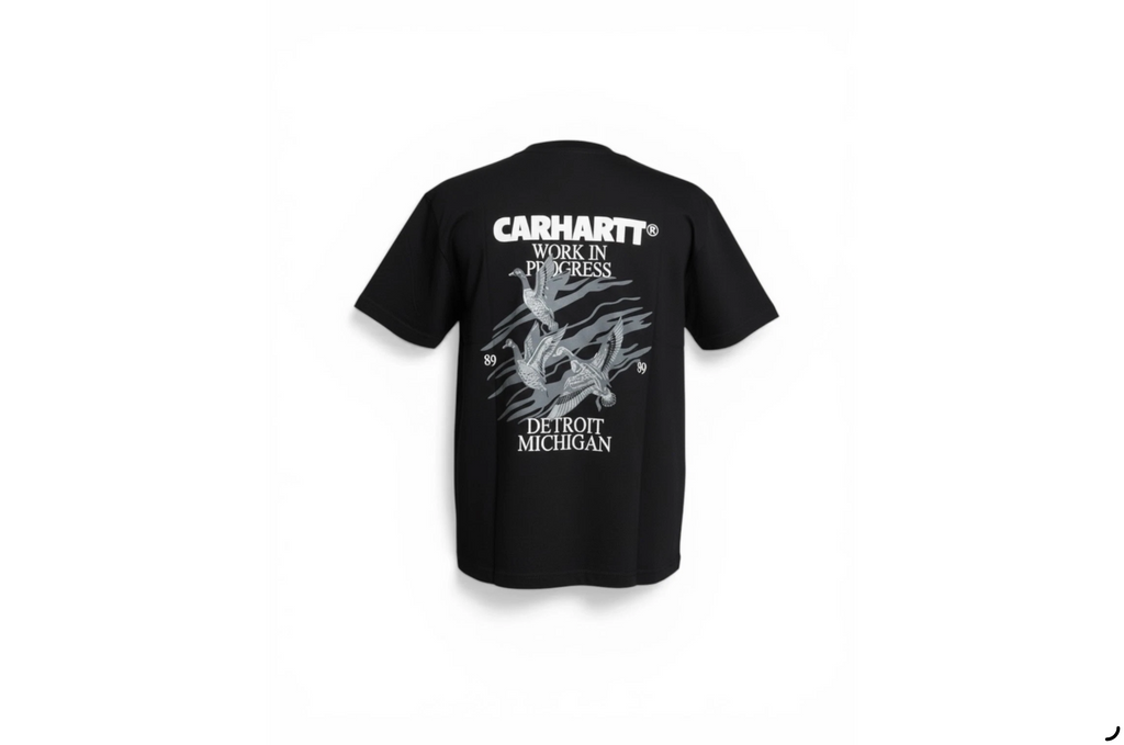 Carhartt WIP Men’s T Shirt Cotton Crew Neck Logo Tee Casual Streetwear S-XXL