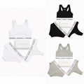 Calvin Klein Women's Modern 3 Piece Underwear Set - Bralette, Thong & Briefs