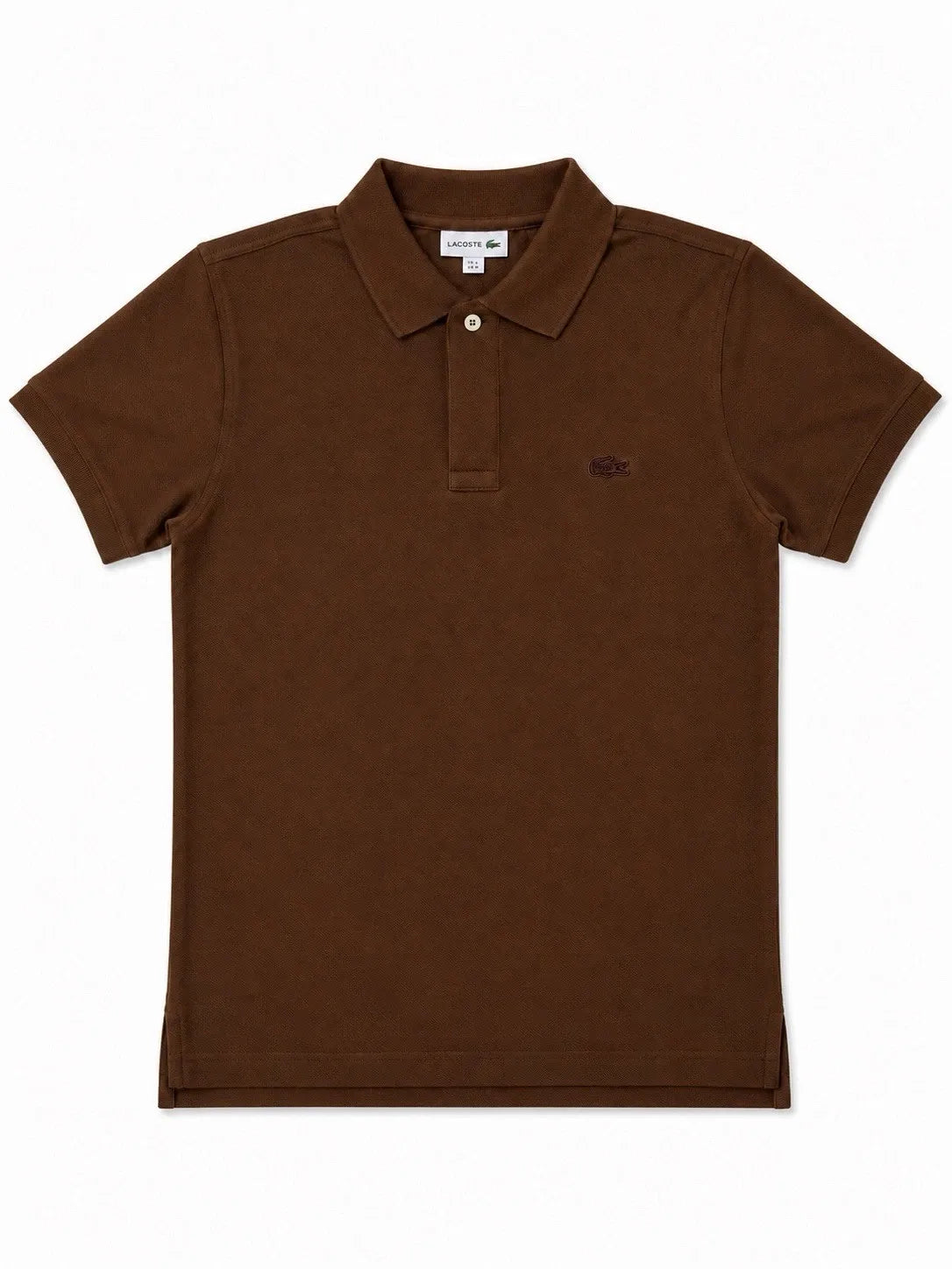 Lacoste Mens Tonal Crocodile Polo Shirt Short Sleeve Cotton Classic Fit S-XXL