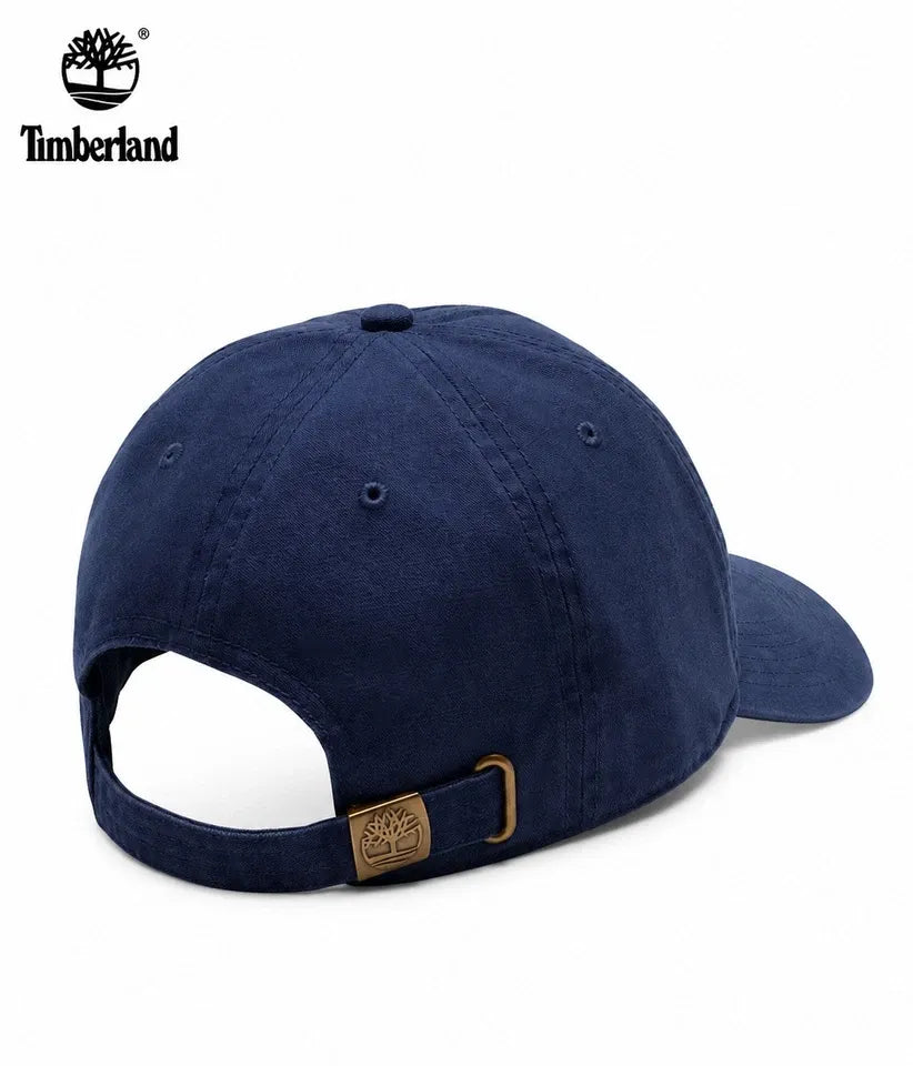 Timberland Soundview Baseball Cap – Large Embroidered Logo Adjustable Cotton Hat