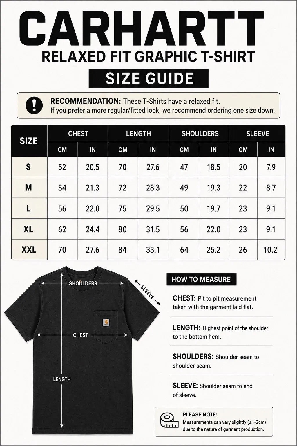Carhartt WIP Men’s Graphic T-Shirt Relaxed Fit Short Sleeve Tee Multiple Designs