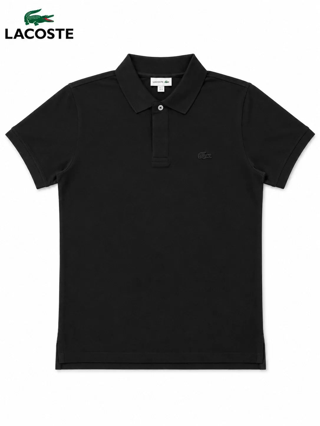 Lacoste Mens Tonal Crocodile Polo Shirt Short Sleeve Cotton Classic Fit S-XXL