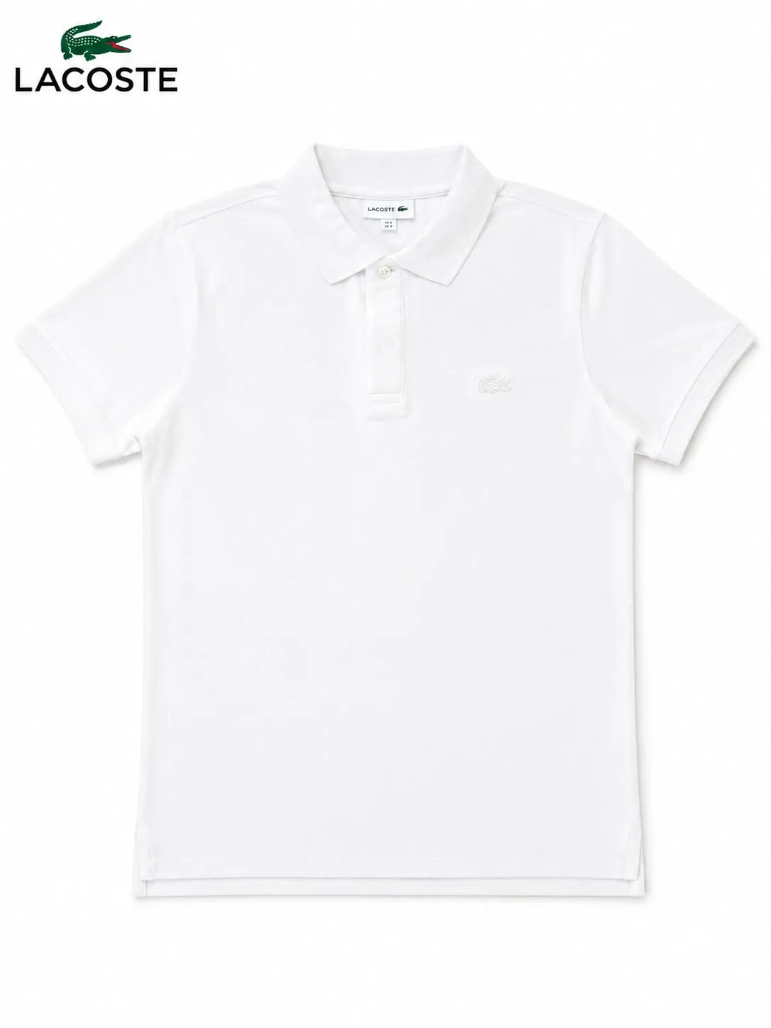 Lacoste Mens Tonal Crocodile Polo Shirt Short Sleeve Cotton Classic Fit S-XXL