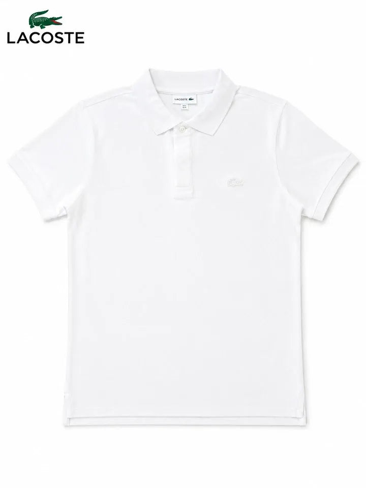 Lacoste Mens Tonal Crocodile Polo Shirt Short Sleeve Cotton Classic Fit S-XXL