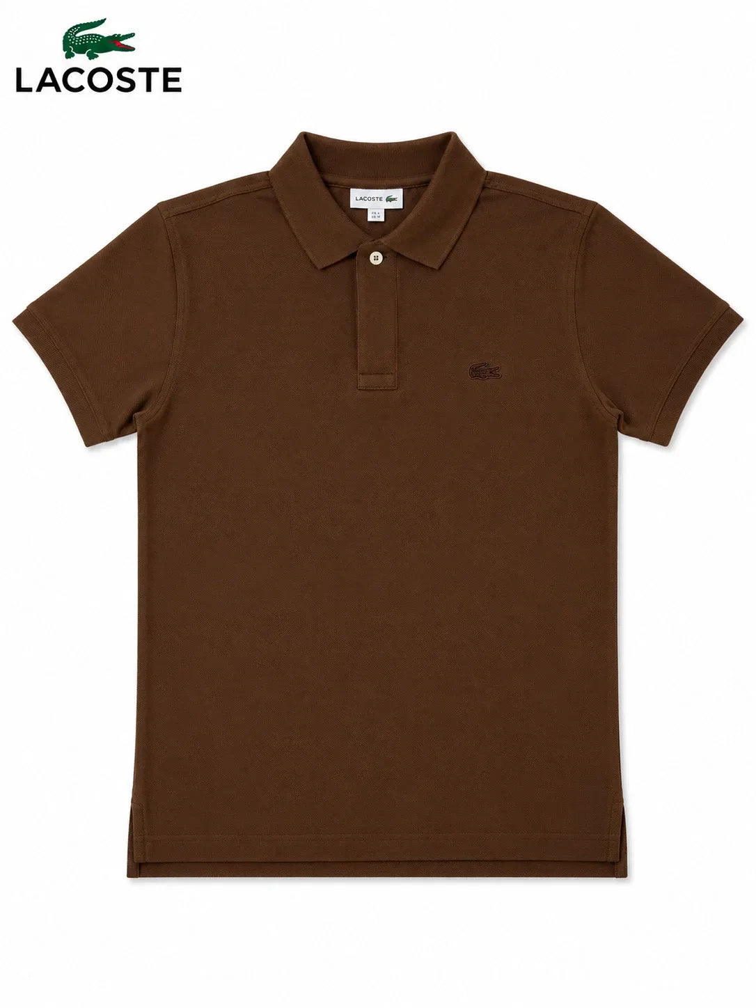 Lacoste Mens Tonal Crocodile Polo Shirt Short Sleeve Cotton Classic Fit S-XXL