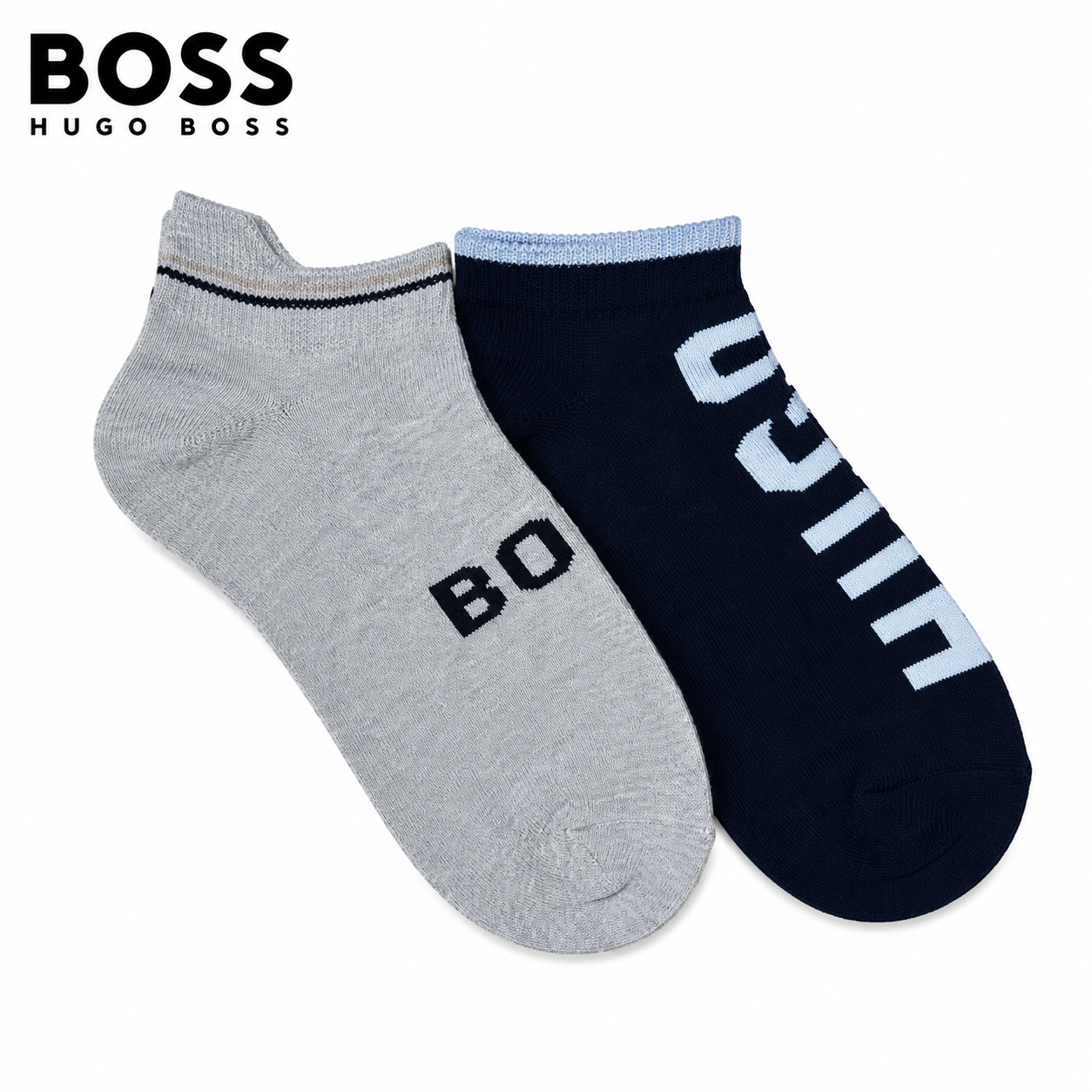 Hugo Boss Ankle Socks 2 Pack | Uk 5.5-9