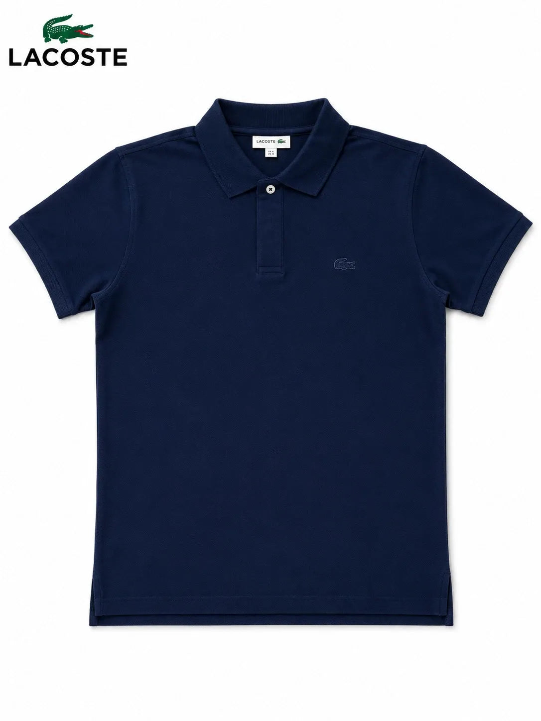 Lacoste Mens Tonal Crocodile Polo Shirt Short Sleeve Cotton Classic Fit S-XXL