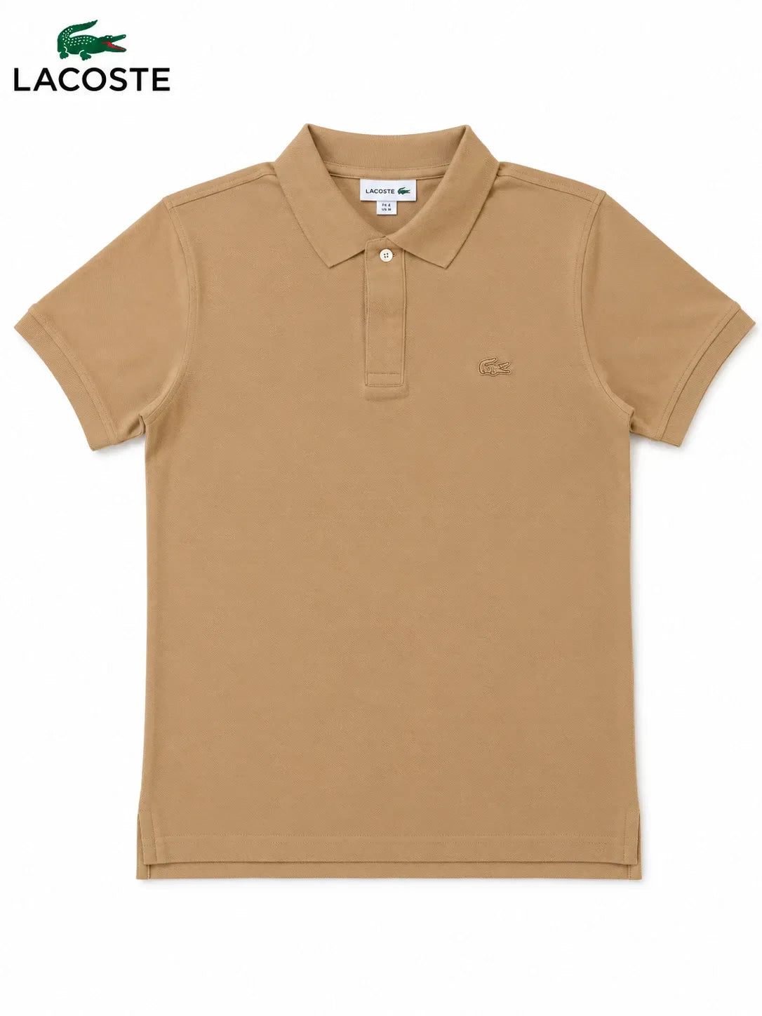 Lacoste Mens Tonal Crocodile Polo Shirt Short Sleeve Cotton Classic Fit S-XXL