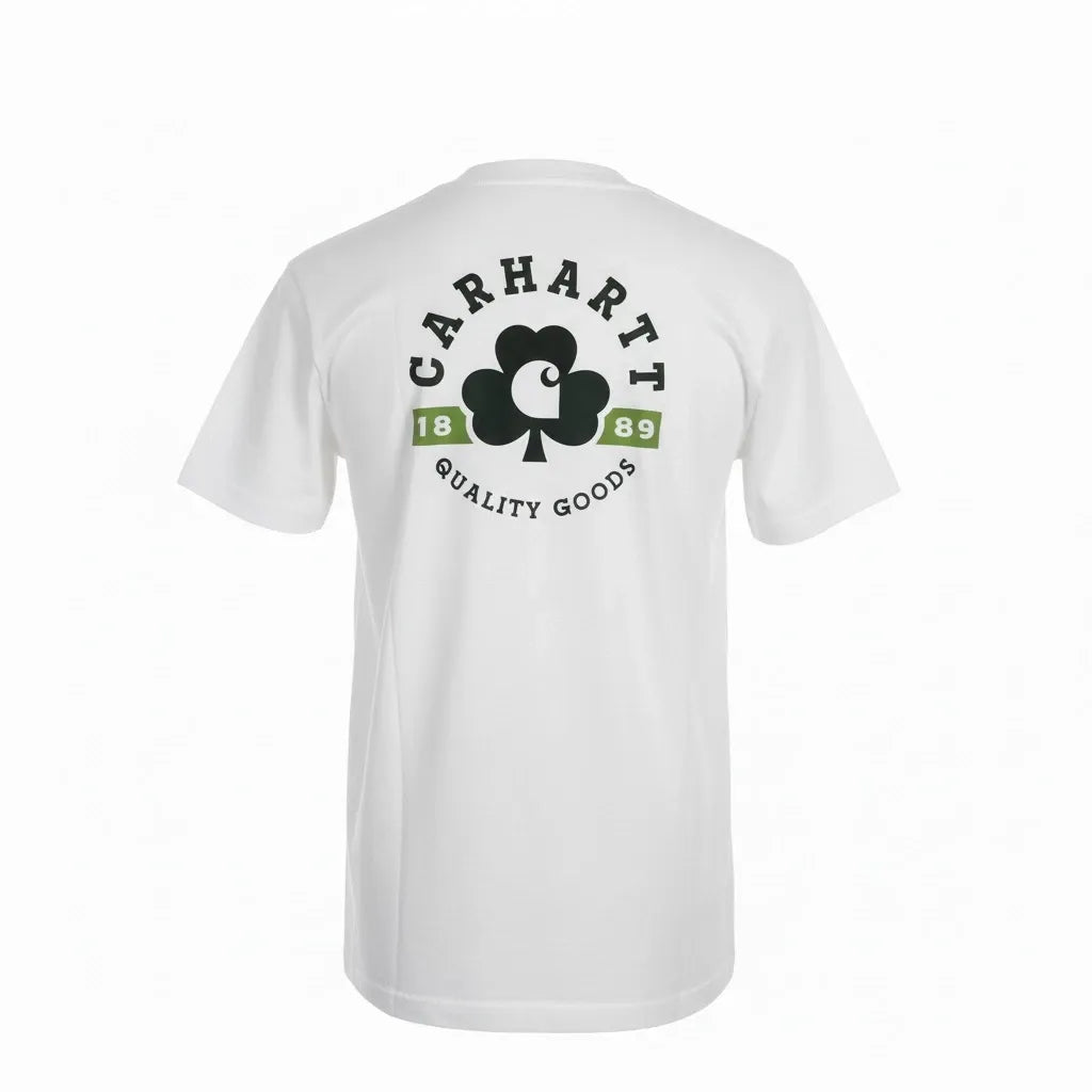 Carhartt WIP Men’s T Shirt Cotton Crew Neck Logo Tee Casual Streetwear S-XXL