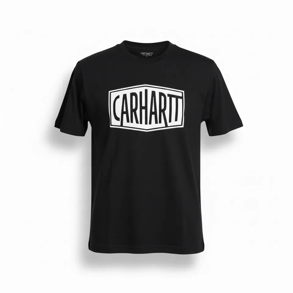 Carhartt WIP Men’s T Shirt Cotton Crew Neck Logo Tee Casual Streetwear S-XXL