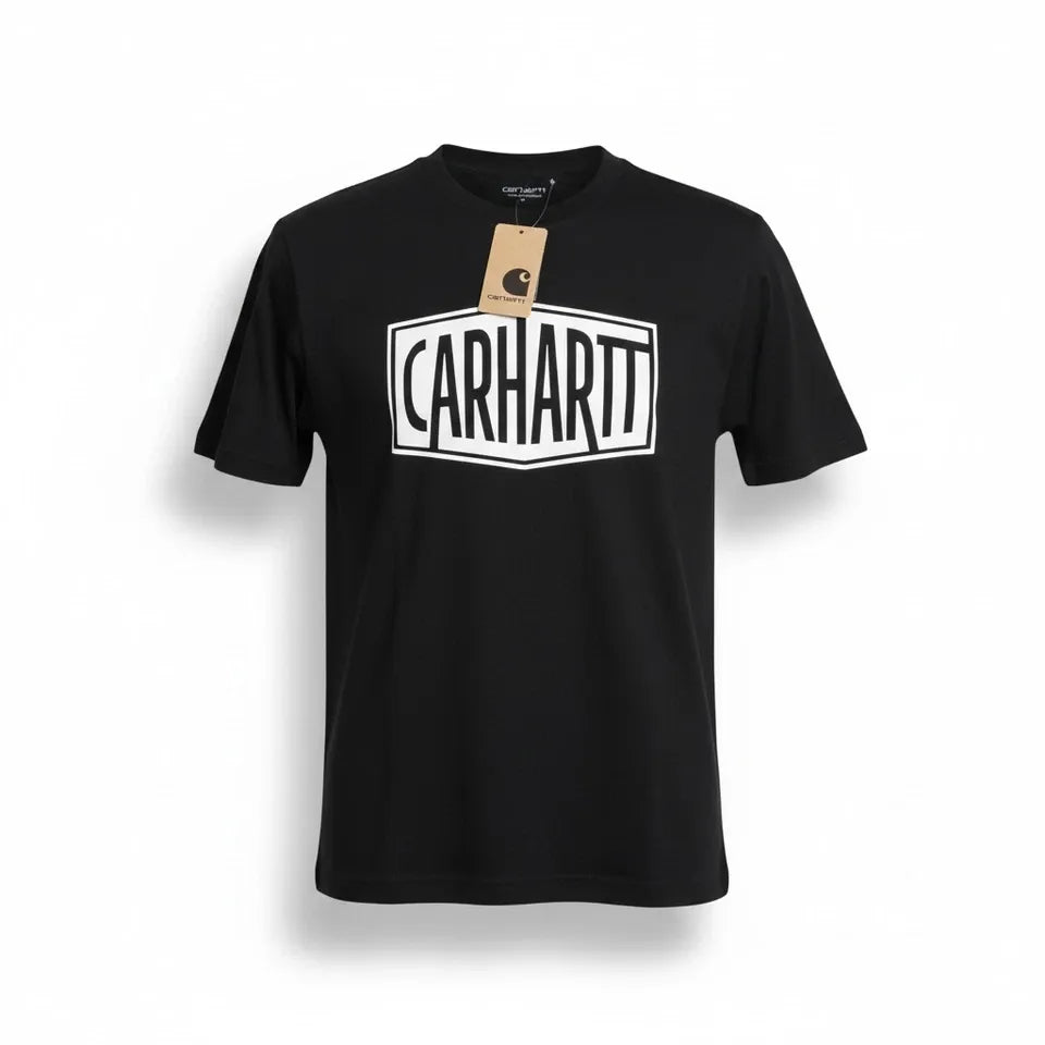 Carhartt WIP Men’s T Shirt Cotton Crew Neck Logo Tee Casual Streetwear S-XXL