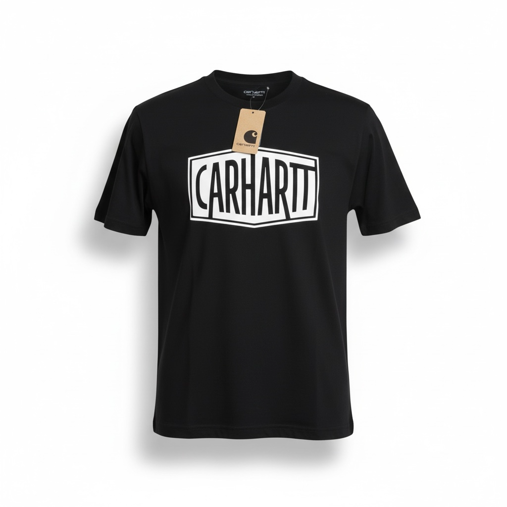 Carhartt WIP Men’s T Shirt Cotton Crew Neck Logo Tee Casual Streetwear S-XXL