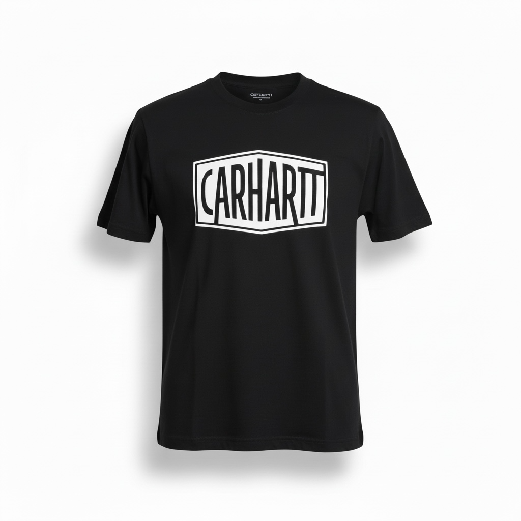 Carhartt WIP Men’s T Shirt Cotton Crew Neck Logo Tee Casual Streetwear S-XXL