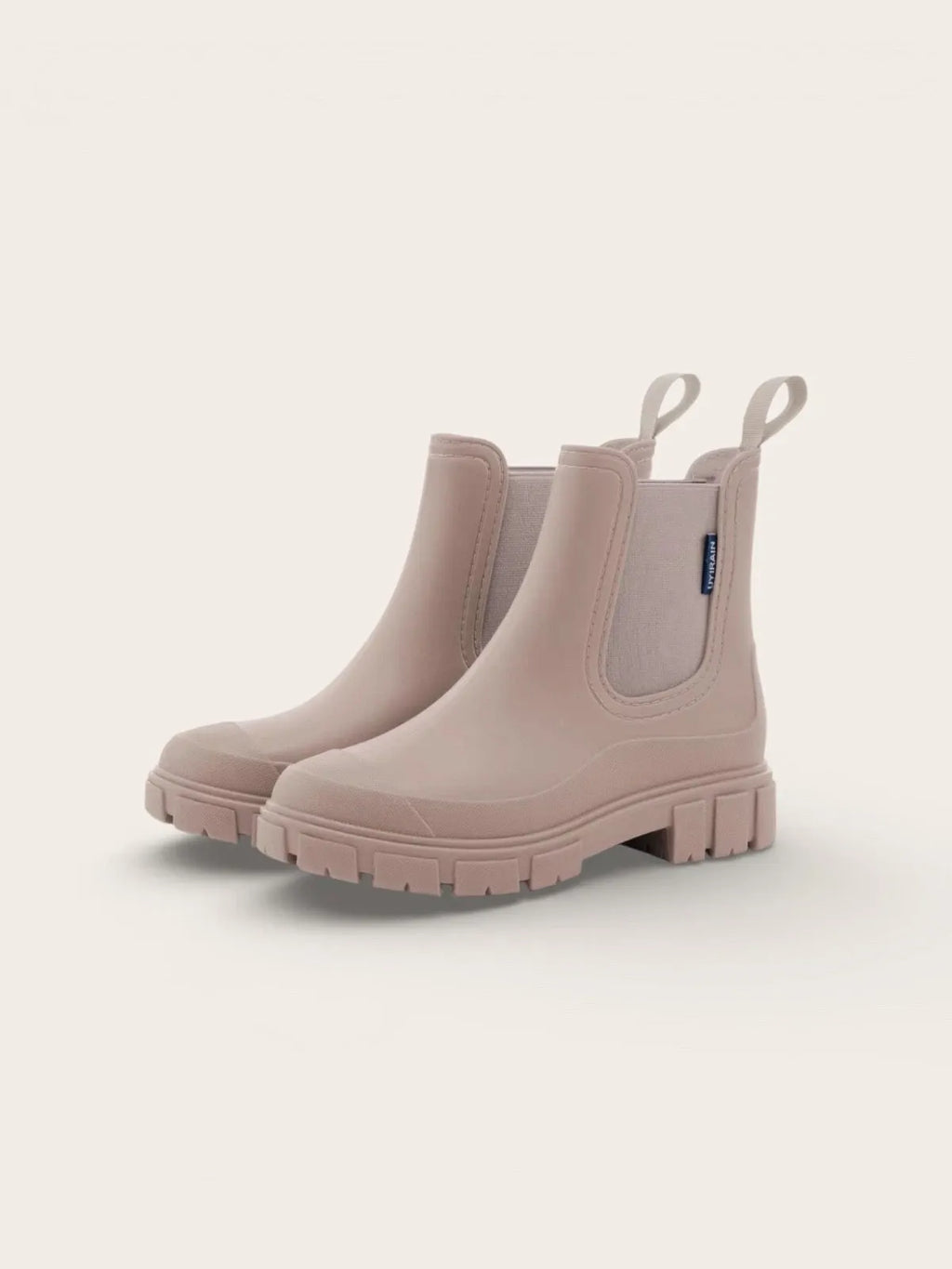 Women’s Chelsea Rain Boots Waterproof Thick Sole Elastic Strap All Season