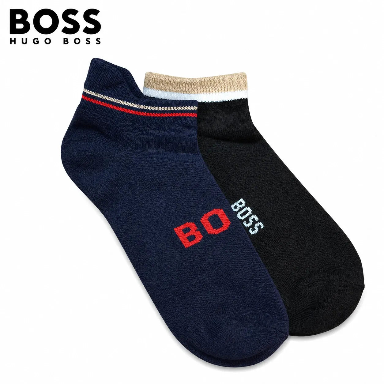 Hugo Boss Ankle Socks 2 Pack | Uk 5.5-9