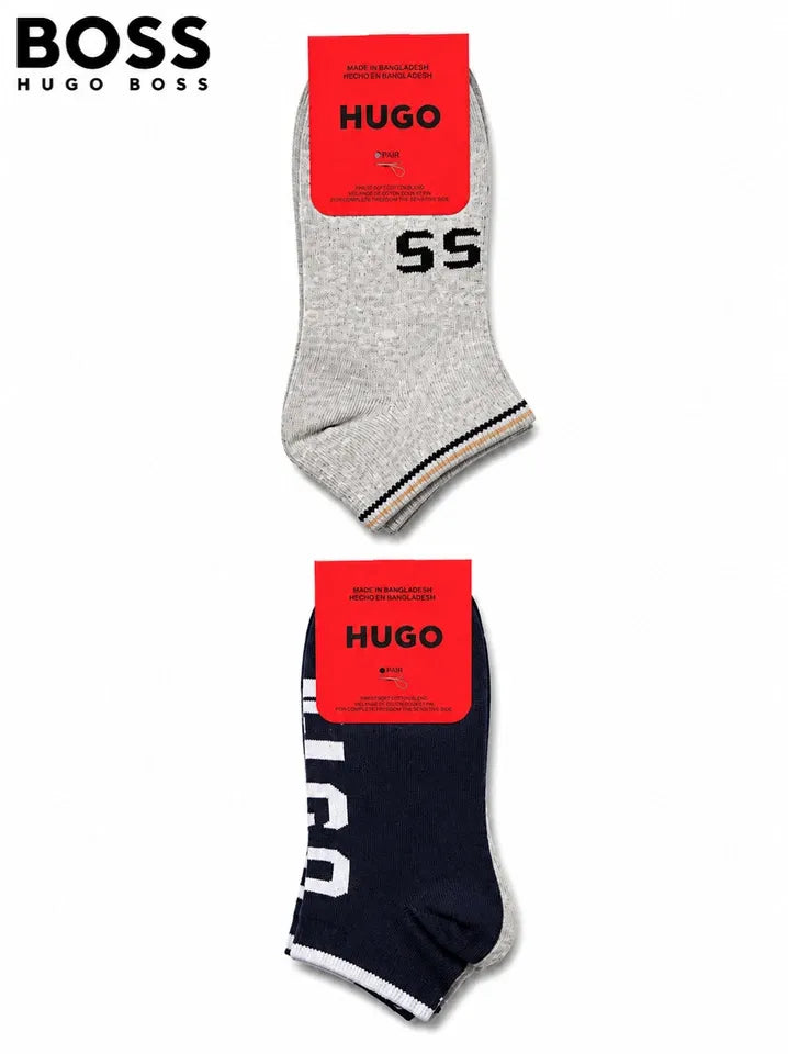 Hugo Boss Ankle Socks 2 Pack | Uk 5.5-9