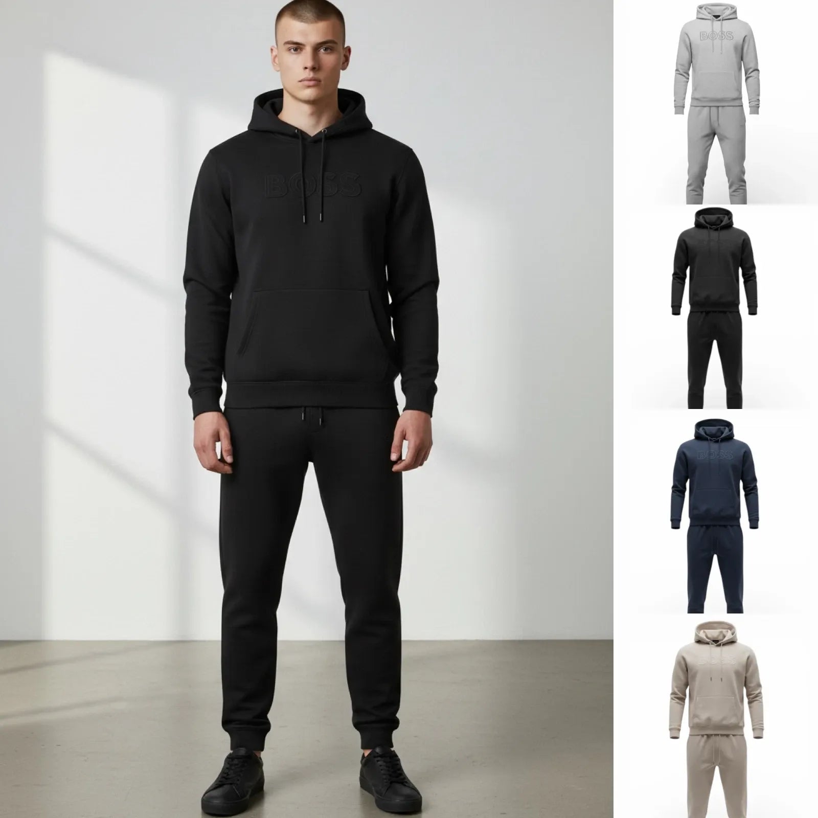 HUGO BOSS Mens Tracksuit Full Set